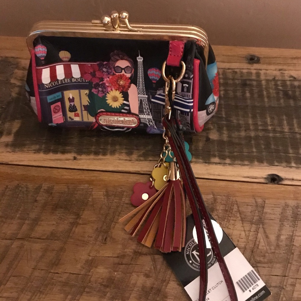 Nicole Lee wallet clutch